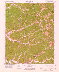 Salyersville North 1962 topographic map thumbnail
