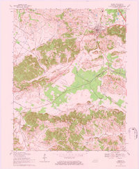 Sebree 1969 topographic map thumbnail