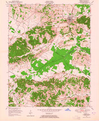Sebree 1949 topographic map thumbnail