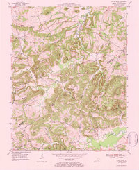 Shady Grove 1954 topographic map thumbnail