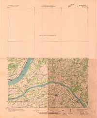 Smithland 1936 topographic map thumbnail