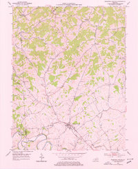 Stamping Ground 1953 topographic map thumbnail