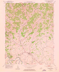 Stamping Ground 1953 topographic map thumbnail