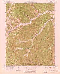 Stricklett 1951 topographic map thumbnail