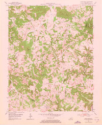 Sugar Grove 1954 topographic map thumbnail