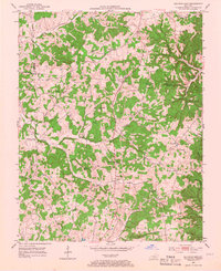 Sulphur Lick 1953 topographic map thumbnail