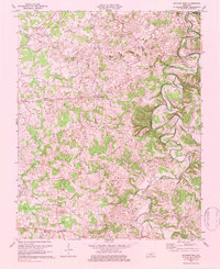 Sulphur Well 1973 topographic map thumbnail