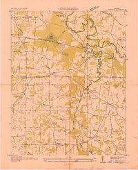 Symsonia 1936 topographic map thumbnail