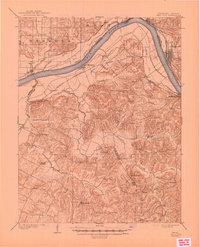 Tell City 1903 topographic map thumbnail