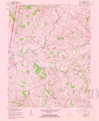 Tonieville 1979 topographic map thumbnail