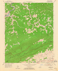 Varilla 1954 topographic map thumbnail