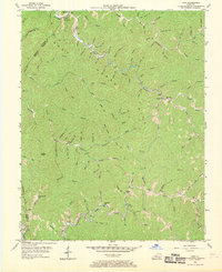 Vest 1954 topographic map thumbnail