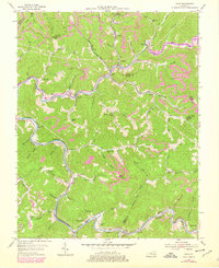 Vicco 1954 topographic map thumbnail