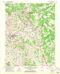 Vine Grove 1960 topographic map thumbnail