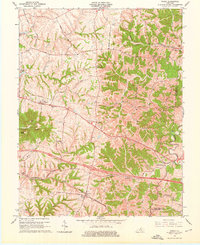 Waddy 1965 topographic map thumbnail
