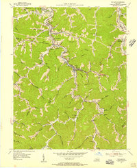 Wayland 1954 topographic map thumbnail