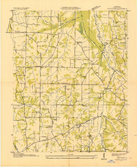 Westplains 1936 topographic map thumbnail