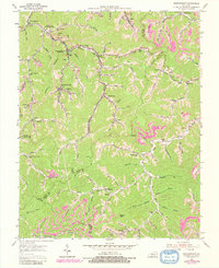 Wheelwright 1954 topographic map preview