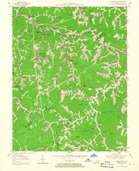 Wheelwright 1954 topographic map thumbnail