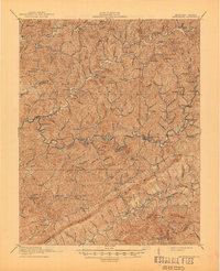 Whitesburg 1915 topographic map thumbnail