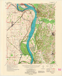 Wickliffe 1972 topographic map thumbnail