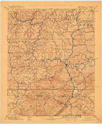 Williamsburg 1894 topographic map preview