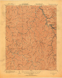 Williamson 1915 topographic map preview