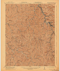 Williamson 1918 topographic map thumbnail