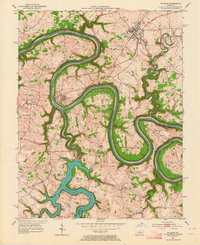 Wilmore 1952 topographic map thumbnail