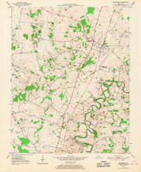 Woodburn 1951 topographic map thumbnail