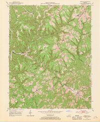 Wrigley 1953 topographic map thumbnail