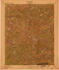 Buckhorn 1913 topographic map thumbnail