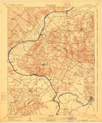 Calhoun 1908 topographic map thumbnail
