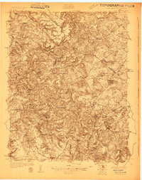 Hardinsburg 1928 topographic map thumbnail