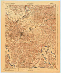 Hartford 1909 topographic map thumbnail