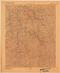 Hazard 1891 topographic map thumbnail