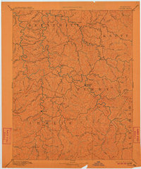 Hazard 1891 topographic map thumbnail