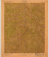 Hyden 1919 topographic map thumbnail