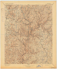 London 1897 topographic map thumbnail