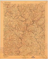 London 1897 topographic map thumbnail