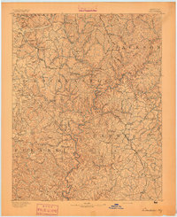 London 1893 topographic map thumbnail