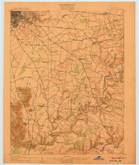 Louisville 1907 topographic map thumbnail