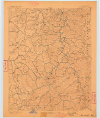 Manchester 1891 topographic map thumbnail