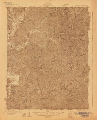 Morehead 1929 topographic map preview