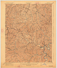 Paintsville 1917 topographic map thumbnail