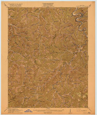 Pikeville 1916 topographic map thumbnail
