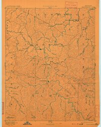 Prestonsburg 1892 topographic map thumbnail