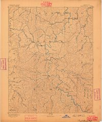 Prestonsburg 1892 topographic map thumbnail