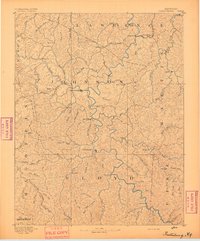Prestonsburg 1892 topographic map thumbnail