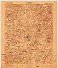 Princeton 1910 topographic map thumbnail